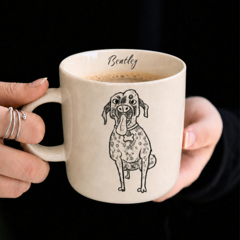 Custom Pet Sketch Mug