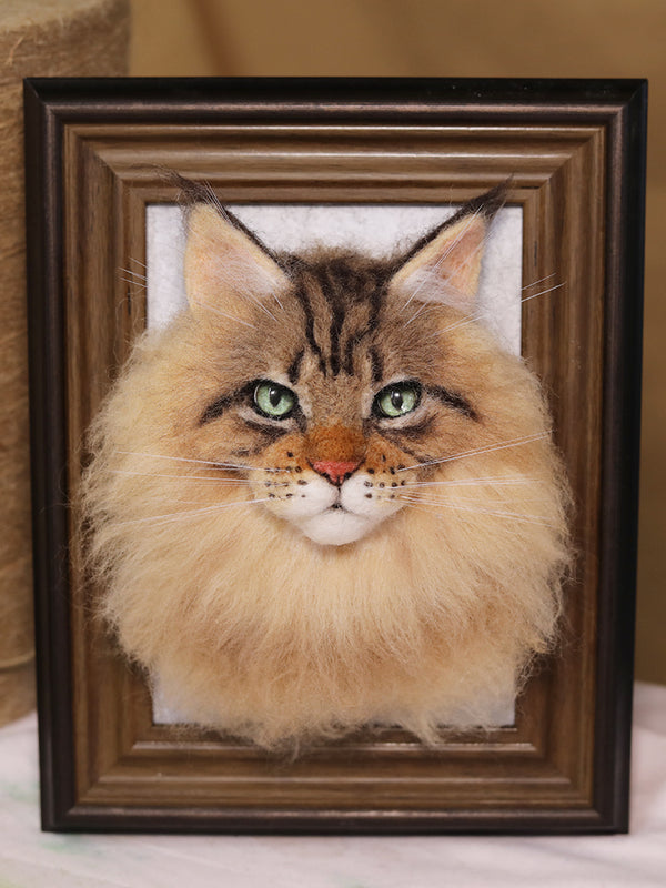 Custom Felt Pet Portrait